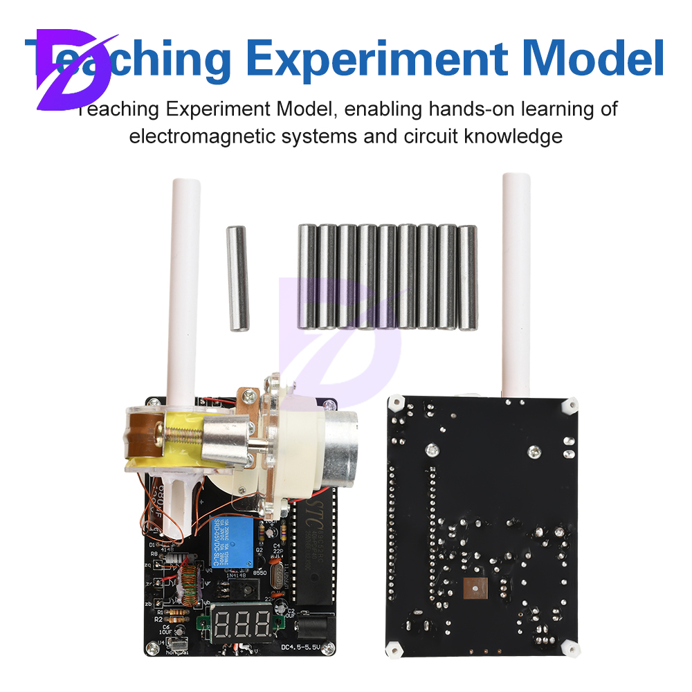 Diy Electronics Projects For Adults - ชุดอุปกรณ์ปืนแม่เหล็กไฟฟ้า DIY สำหรับการทดลองวิทยาศาสตร์เพื่อการศึกษา พร้อมรีโมทคอนโทรล สำหรับผู้ใหญ่ โครงการงานเชื่อมอิเล็กทรอนิกส์