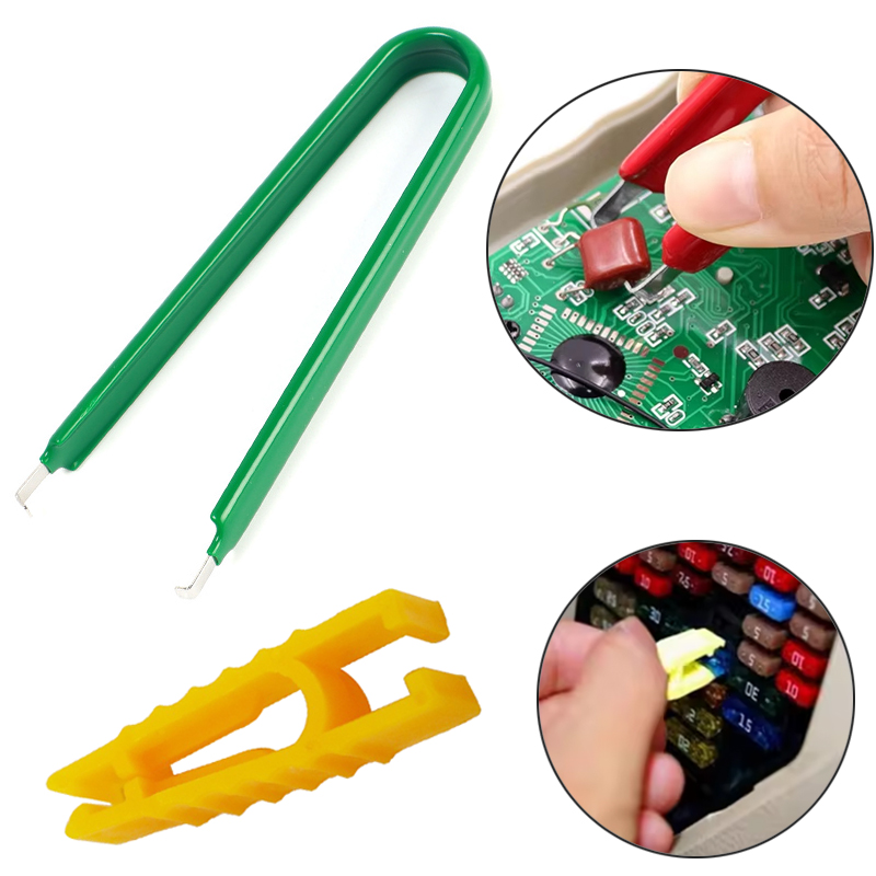 Ic Chip Puller - เครื่องมือถอดฟิวส์รถยนต์ คลิปหนีบฟิวส์ เครื่องมือถอดชิปไอซี อุปกรณ์ถอดฟิวส์แบบปลอดภัย เครื่องมือซ่อมแซม อุปกรณ์เสริมรถยนต์