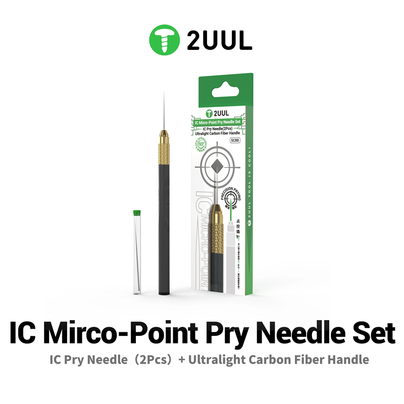 Ic Chip Puller - ชุดเข็มงัดแบบไมโครพอยท์ 2UUL SC88 จำนวน 2 ชิ้น