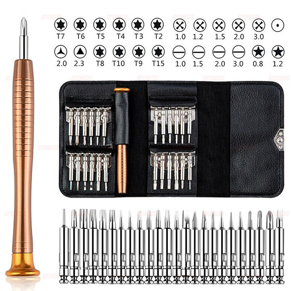 Diy Electronics Repair Kit - ชุดไขควงความแม่นยำสูง 25 in 1 ชุดไขควงอเนกประสงค์ Torx