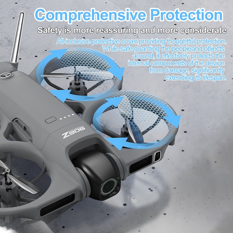 Diy Drone Electronics Kit - ชุดโดรนพกพา Z906 พร้อมรีโมทคอนโทรล 180 ° การปรับตำแหน่งด้วยระบบออปติคอลโฟลว์แบบไฟฟ้า