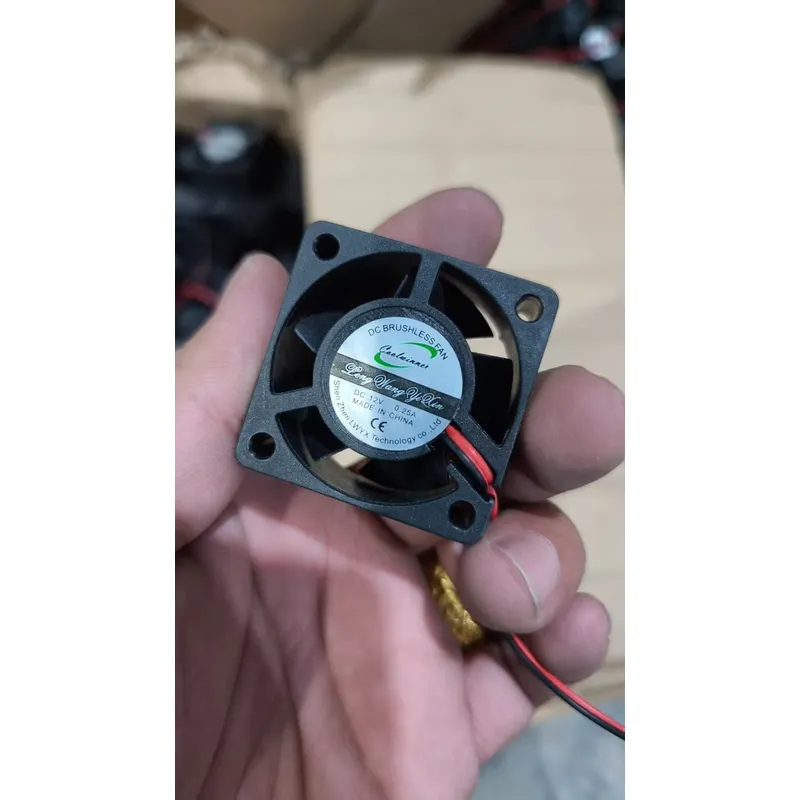 Diy Electronics Projects - พัดลมระบายความร้อนแบบมีน้ำมัน 12V รุ่น 4020 ขนาดเล็ก สำหรับคอมพิวเตอร์