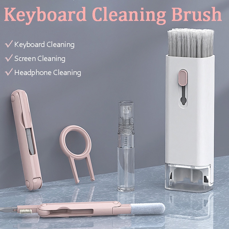 Diy Electronics For Home - 7 in 1 ชุดทําความสะอาดอิเล็กทรอนิกส์แป้นพิมพ์แล็ปท็อป Airpod Clean