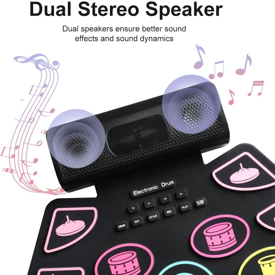 ดิจิตอลกลองชุดซิลิโคนแบบพกพา R - Diy Electronics Projects For Adults บทวิจารณ์และราคา