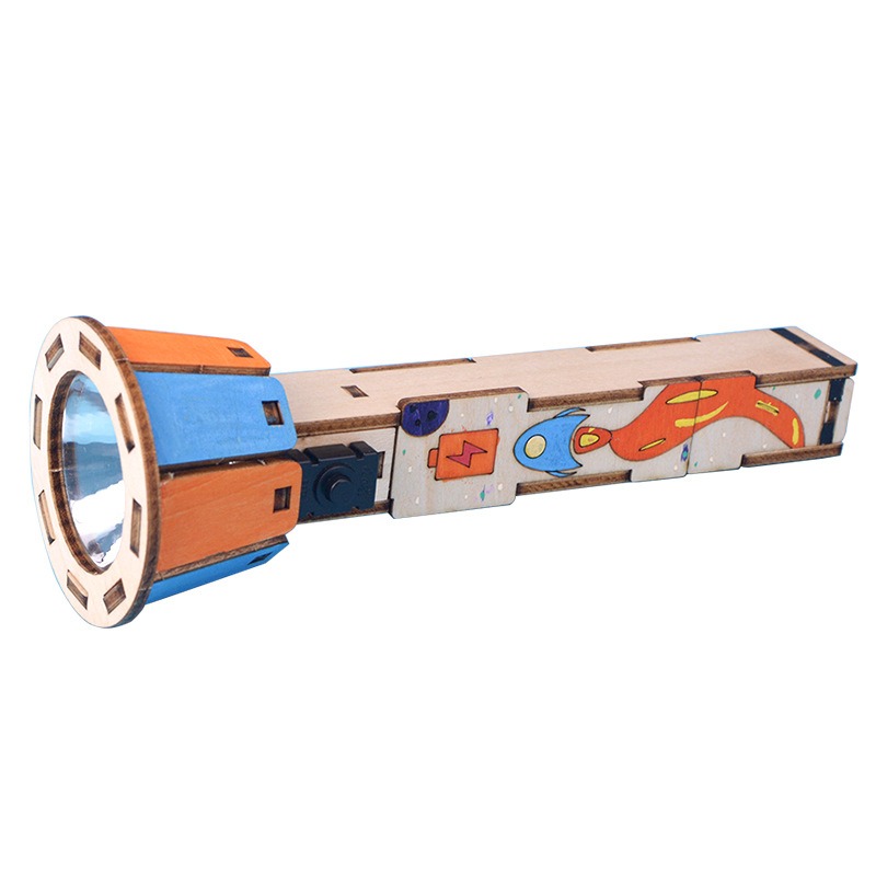 DIY ไม้ชุดไฟฉายการศึกษาฟิสิกส์ - Diy Electronics Projects For Kids บทวิจารณ์และราคา
