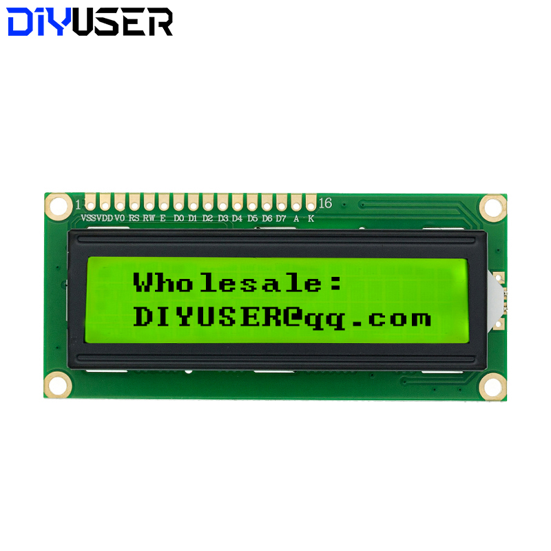LCD1602 1602 โมดูลจอแอลซีดีสีฟ - I2C Lcd Display บทวิจารณ์และราคา