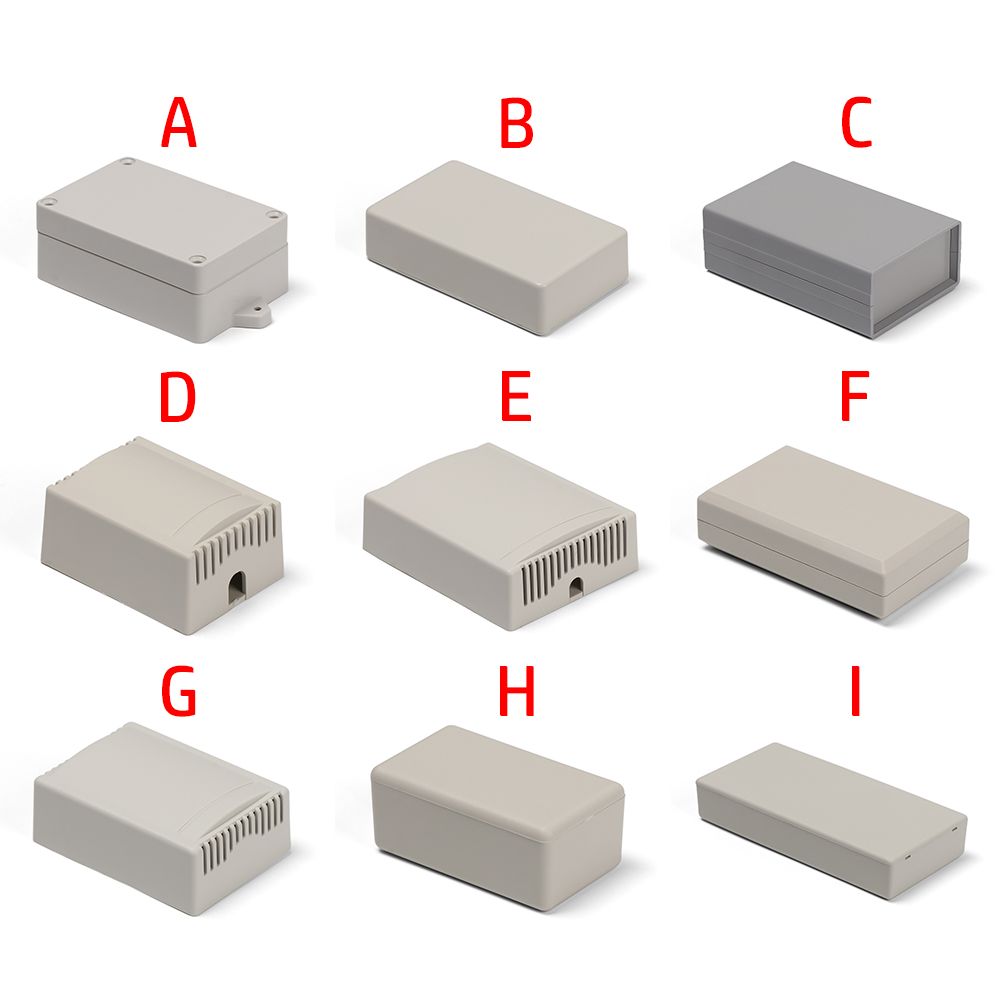 พลาสติกคุณภาพสูงกันน้ำสีขาว DI - Diy Electronics Projects บทวิจารณ์และราคา