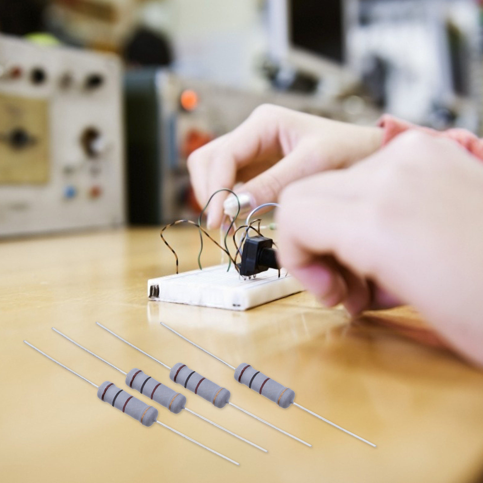 ตัวต้านทานคาร์บอนฟิล์ม 100 โอห - Useful Diy Electronics Projects บทวิจารณ์และราคา