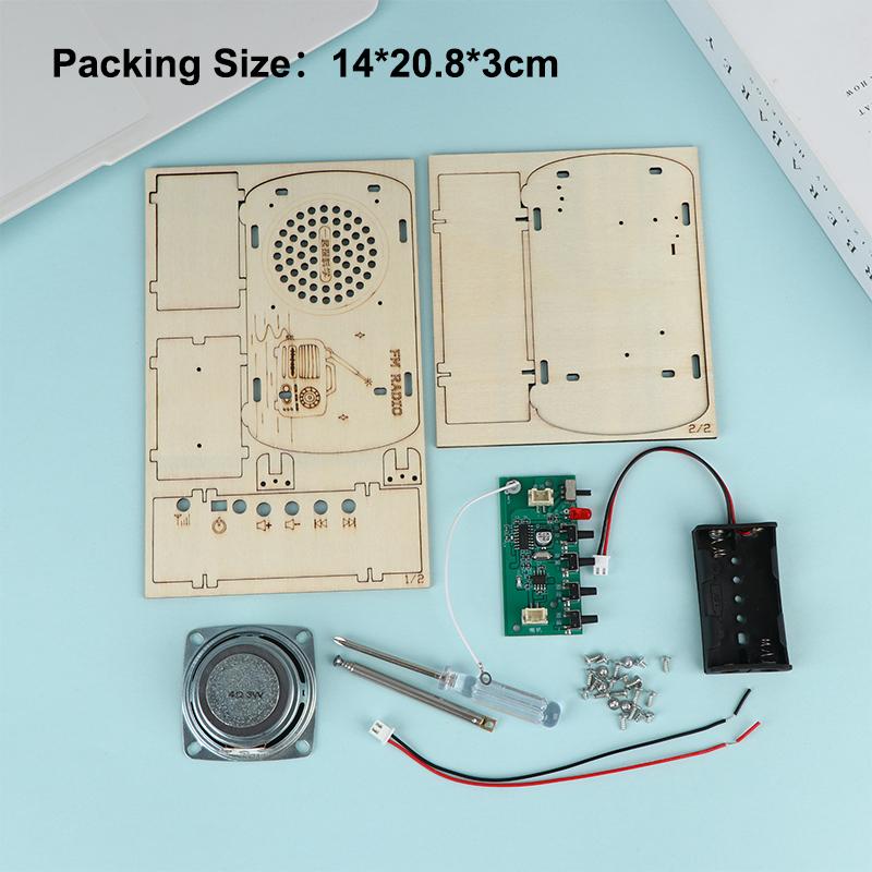 ชุดประกอบวิทยุ FM ไม้ DIY สไตล - Diy Electronics Projects For Kids บทวิจารณ์และราคา