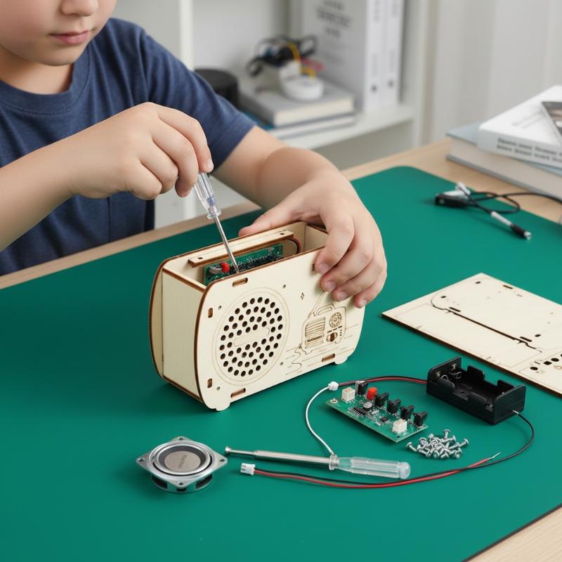 ชุดประกอบวิทยุ FM ไม้ DIY สไตล - Diy Electronics Projects For Kids บทวิจารณ์และราคา