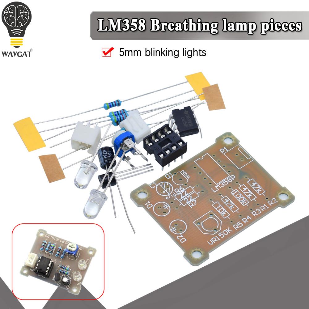 ชุดไฟ LED หายใจได้ WAVGAT LM35 - Useful Diy Electronics Projects บทวิจารณ์และราคา