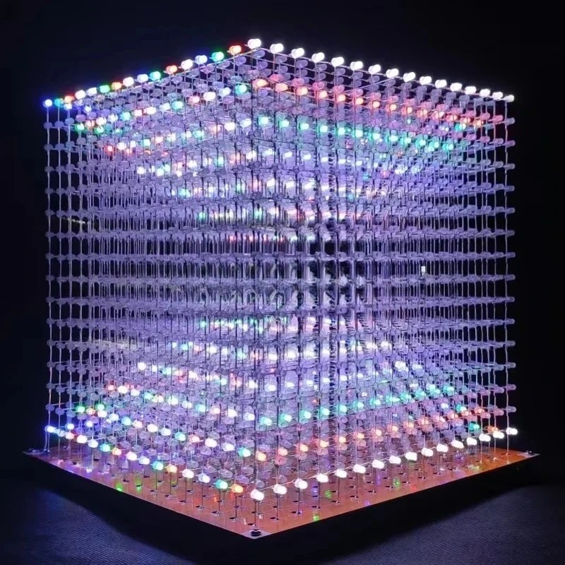 ชุดคิท 3D16mini Light Cube ขนา - Diy In Electronics บทวิจารณ์และราคา
