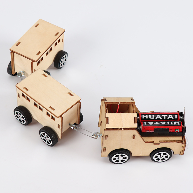 DIY ชุดของเล่นรถไฟไม้ไฟฟ้าการศ - Diy Electronics Projects For Kids บทวิจารณ์และราคา