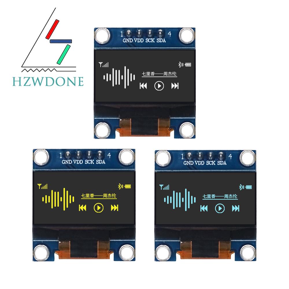 0.96 นิ้วโมดูลแสดงผล OLED SSD1 - I2C Lcd Display บทวิจารณ์และราคา