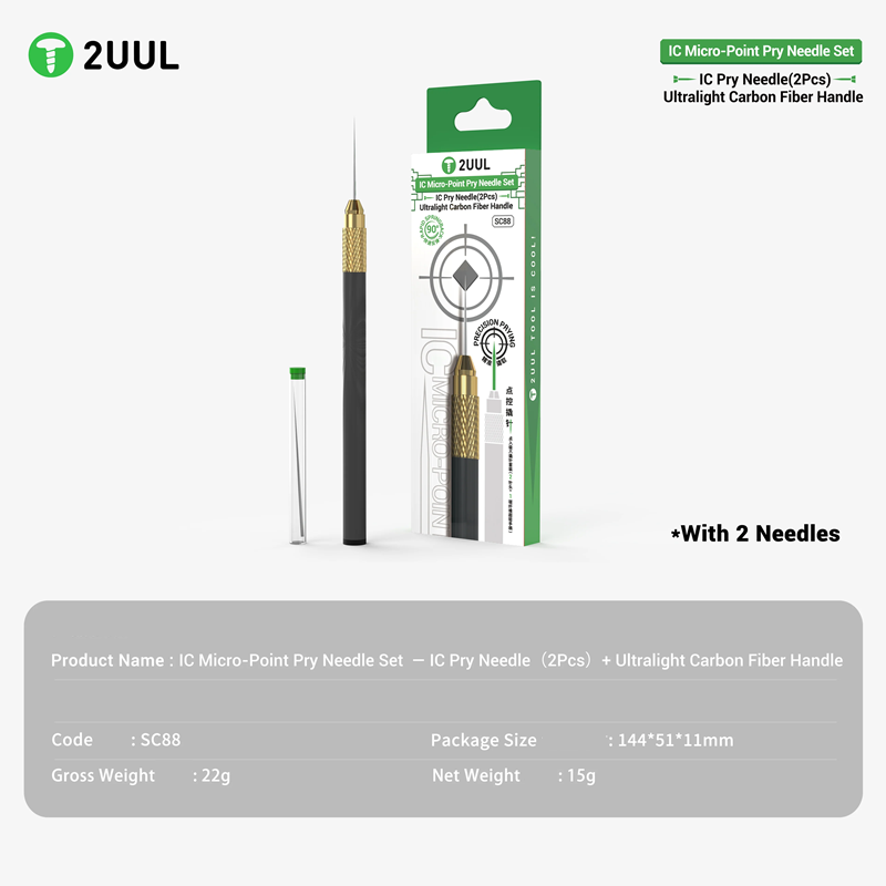 ชุดเข็มงัดแบบไมโครพอยท์ 2UUL S - Ic Chip Puller บทวิจารณ์และราคา