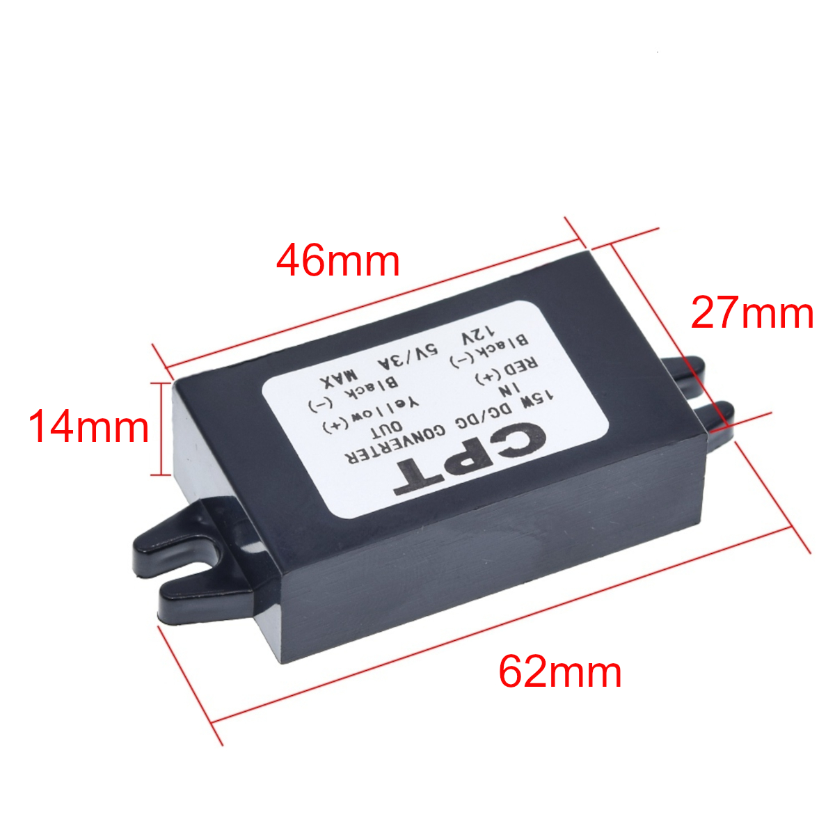 12V ถึง 5V 3A 15W ตัวแปลงไฟ DC - Dc Power Supply Variable บทวิจารณ์และราคา