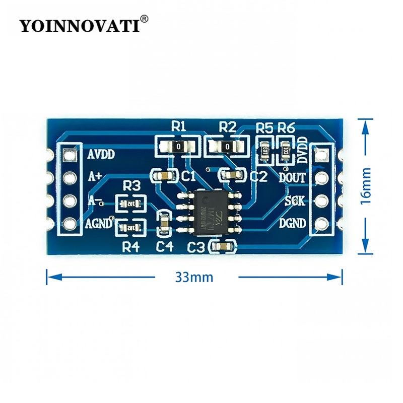 TM7711 24 บิตโมดูลเซ็นเซอร์วัด - Diy Electronics Load Cell บทวิจารณ์และราคา
