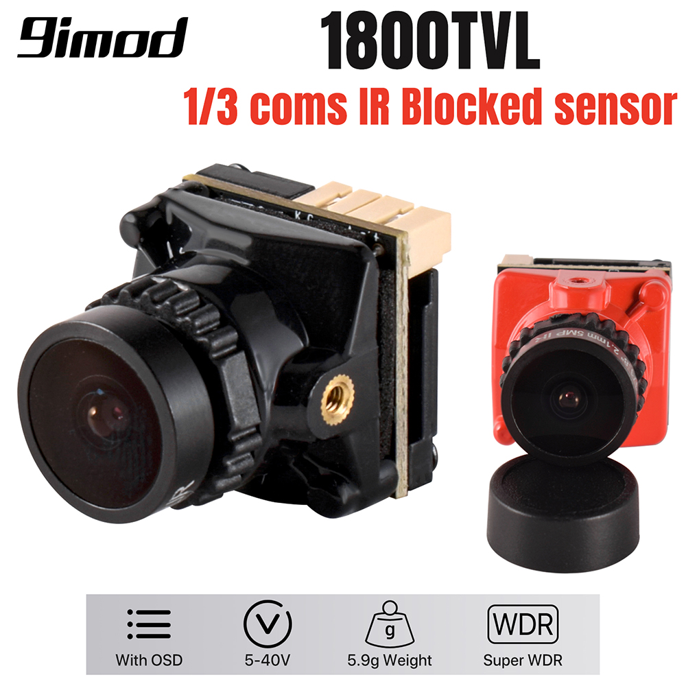 9IMOD มินิ FPV กล้อง 1800TVL 5 - Diy Drone Electronics Kit บทวิจารณ์และราคา