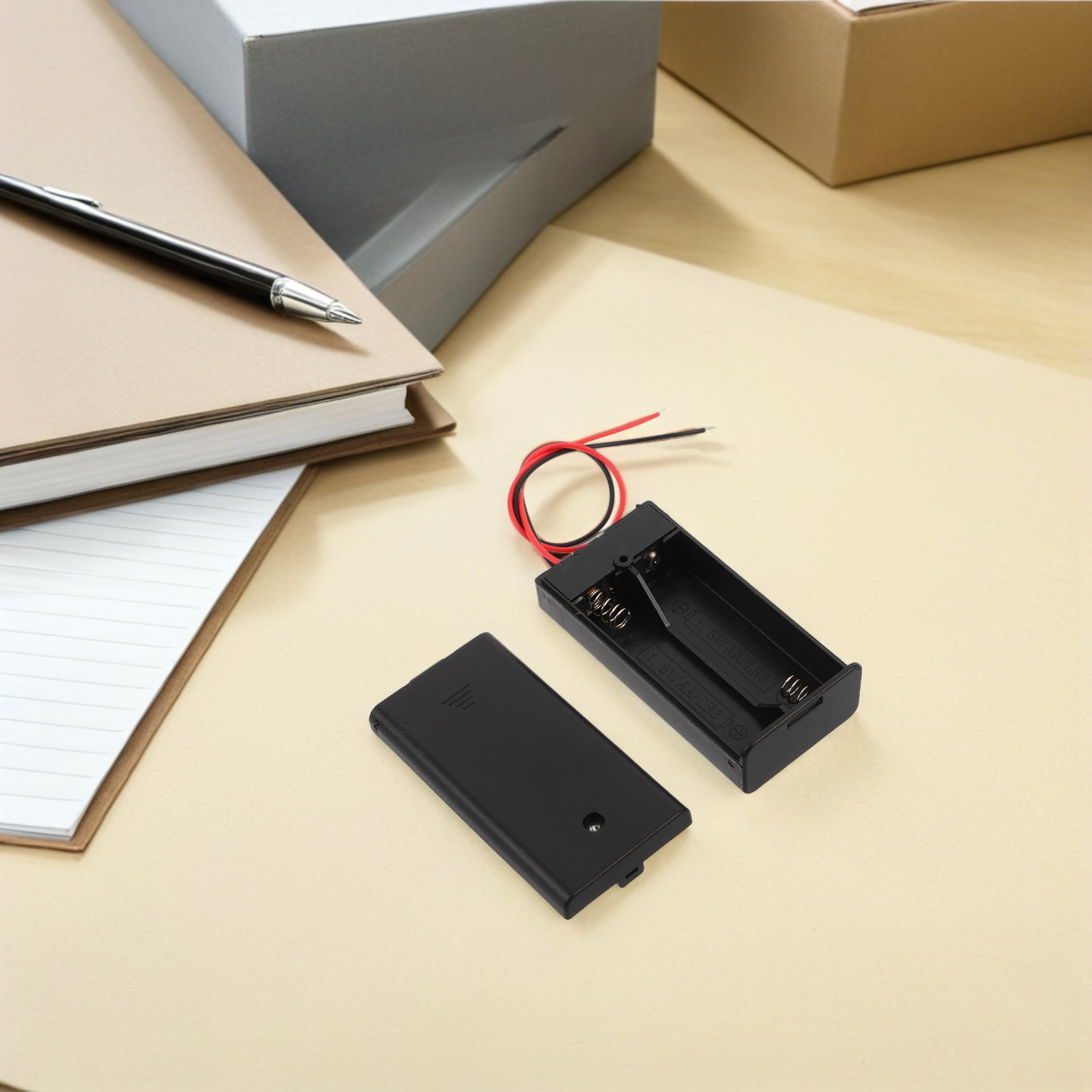 กล่องใส่แบตเตอรี่ AA แบบมีสาย  - Useful Diy Electronics Projects บทวิจารณ์และราคา