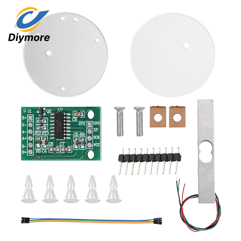 ชุดเซ็นเซอร์วัดแรงกด HX711 โมด - Diy Electronics Load Cell บทวิจารณ์และราคา