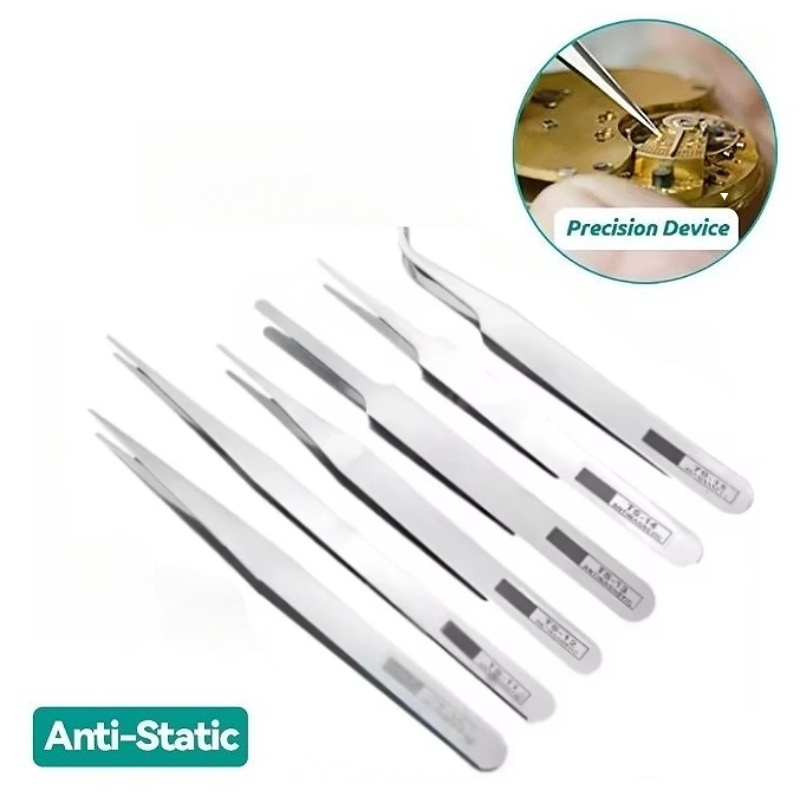 ชุดแหนบสแตนเลสป้องกันแม่เหล็ก  - Diy Electronics Repair Kit บทวิจารณ์และราคา