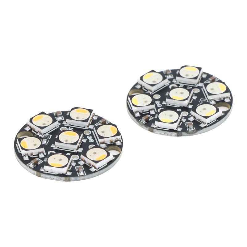 WS2812 7Bit แผงวงจร LED แบบกลม - Useful Diy Electronics Projects บทวิจารณ์และราคา