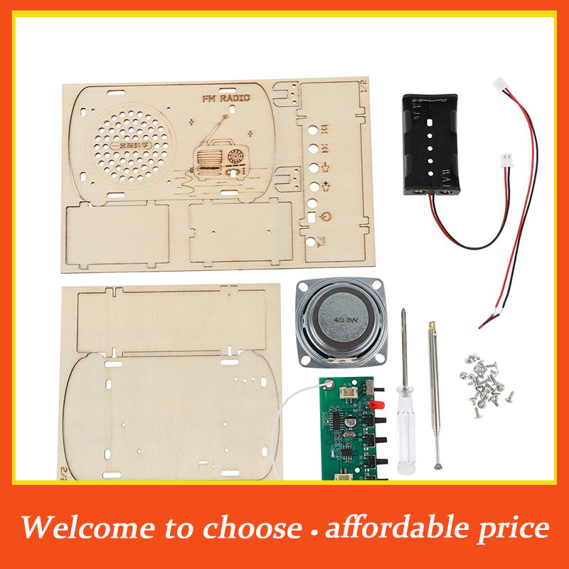 ชุดประกอบวิทยุ FM ไม้ DIY สไตล - Diy Electronics Projects For Kids บทวิจารณ์และราคา