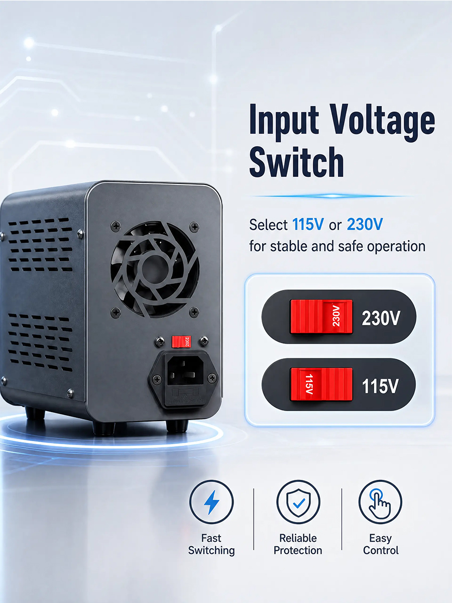 แหล่งจ่ายไฟ DC แบบปรับค่าได้หล - Dc Power Supply Variable บทวิจารณ์และราคา