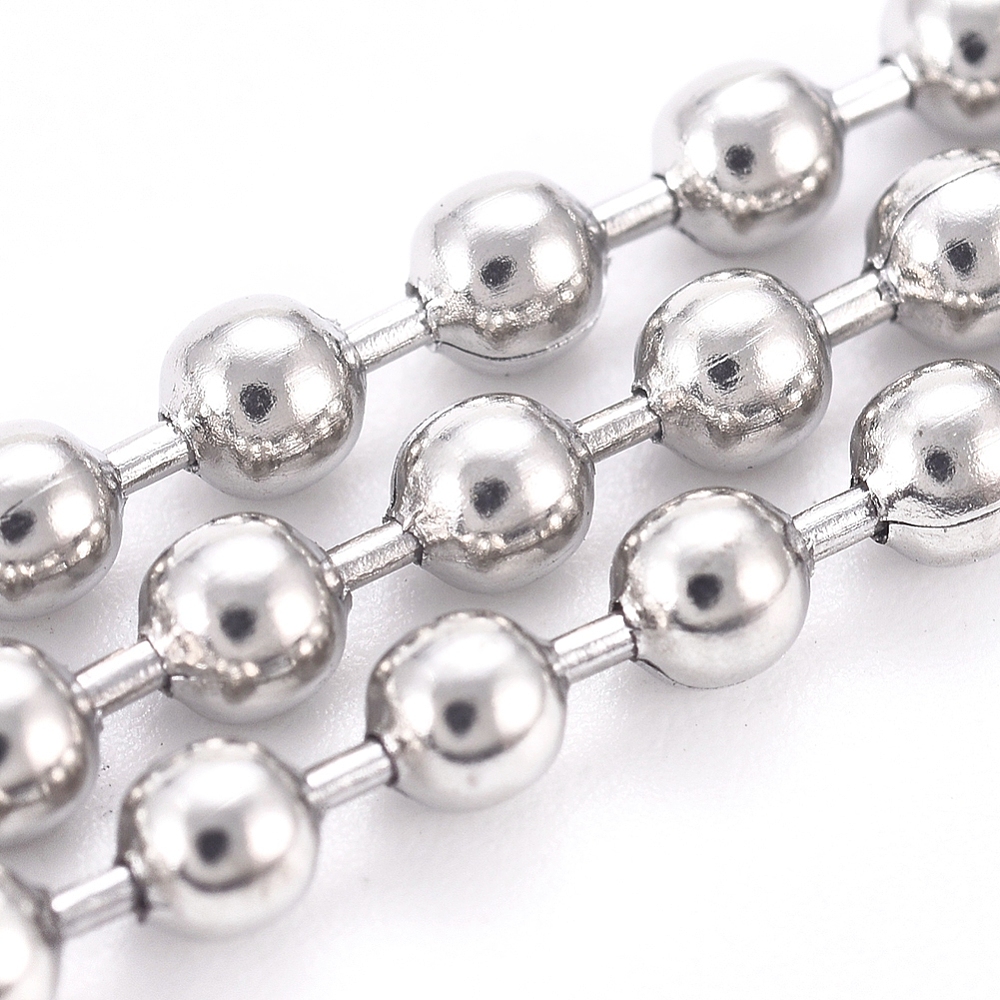 โซ่ลูกปัดสแตนเลส 304 PandaHall - Diy Electronics Hobby บทวิจารณ์และราคา