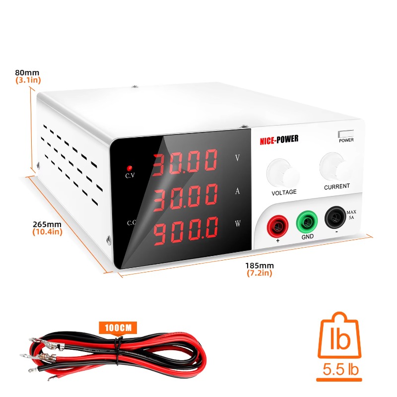 แหล่งจ่ายไฟฟ้าปรับค่าได้ Power - Dc Power Supply Variable บทวิจารณ์และราคา