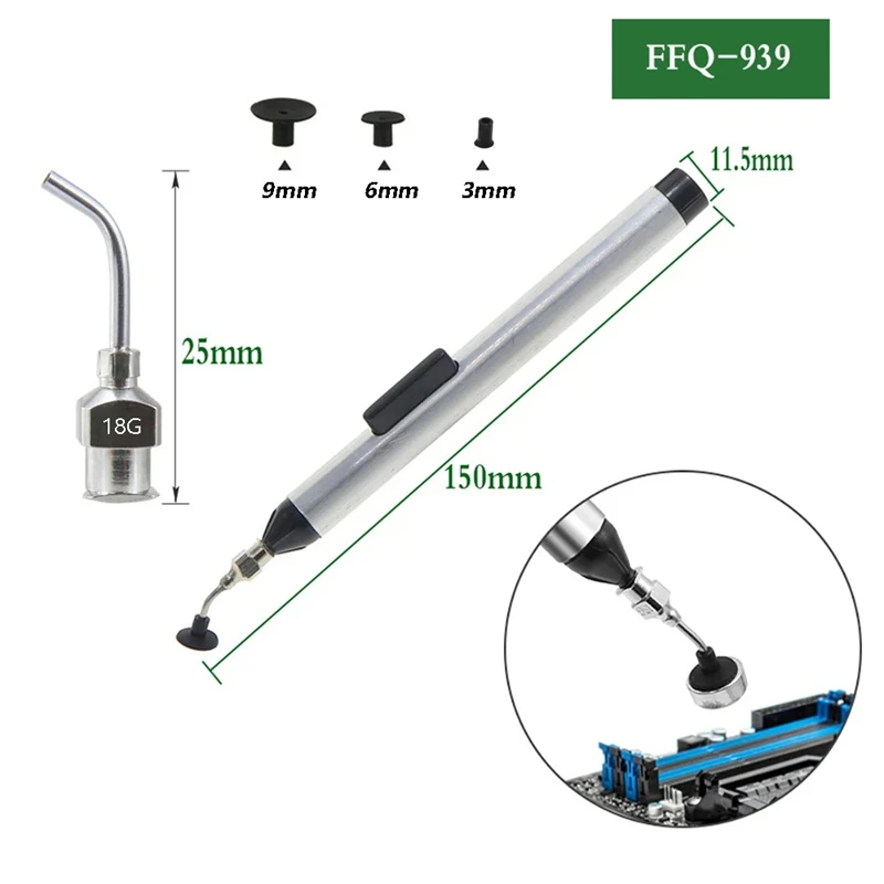 ชุดปากกาดูดสูญญากาศแบบแมนนวล 3 - Ic Chip Puller บทวิจารณ์และราคา