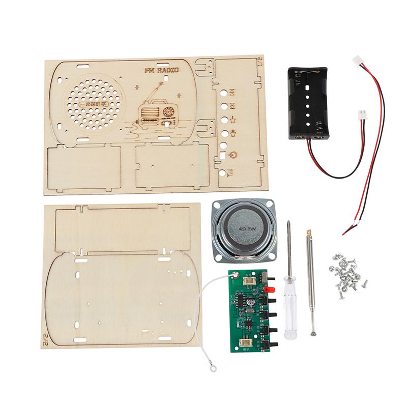 ชุดประกอบวิทยุ FM ไม้ DIY สไตล - Diy Electronics Projects For Kids บทวิจารณ์และราคา