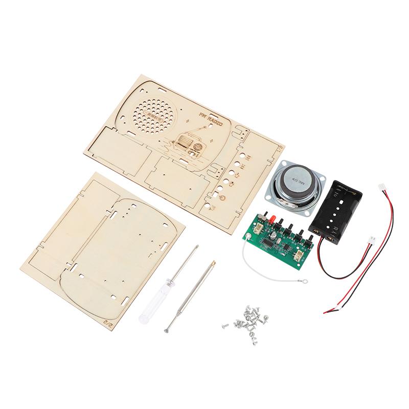 ชุดประกอบวิทยุ FM ไม้ DIY สไตล - Diy Electronics Projects For Kids บทวิจารณ์และราคา