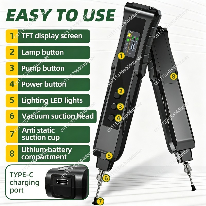 ปากกาดูดสุญญากาศไฟฟ้า HR35 สำห - Ic Chip Puller บทวิจารณ์และราคา