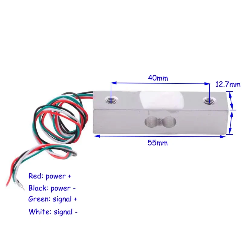 เซ็นเซอร์วัดน้ำหนักแบบดิจิตอล  - Diy Electronics Load Cell บทวิจารณ์และราคา