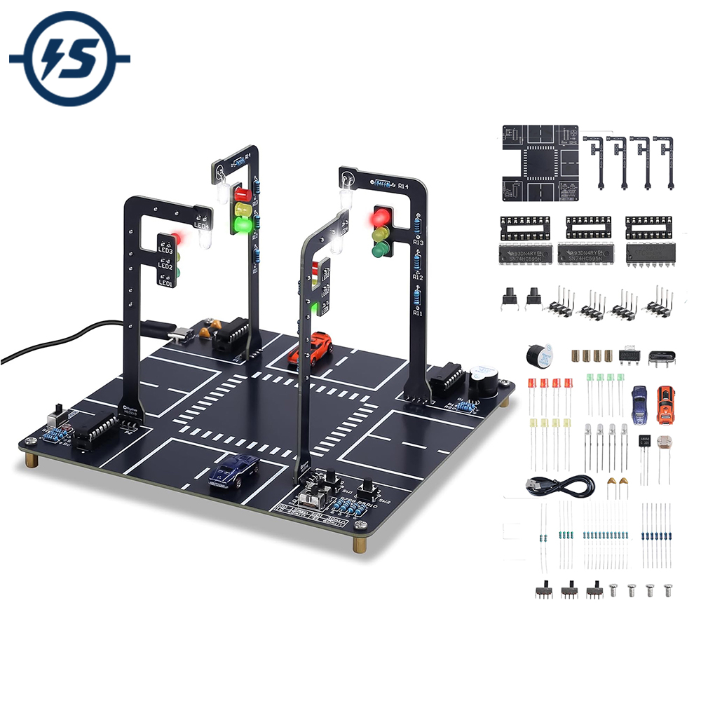 ชุดจำลองสัญญาณไฟจราจรพร้อมเสีย - Diy Electronics Projects For Adults บทวิจารณ์และราคา