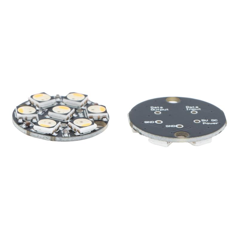 แผงวงจร LED แบบวงกลม WS2812 7  - Useful Diy Electronics Projects บทวิจารณ์และราคา